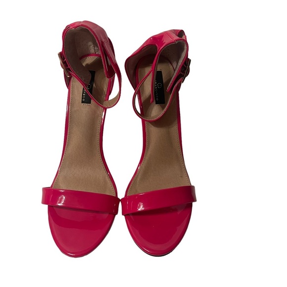 Daily Shoes San Francisco Pink Stiletto Heel Ankle Strap Womens Size 8 - Picture 5 of 7